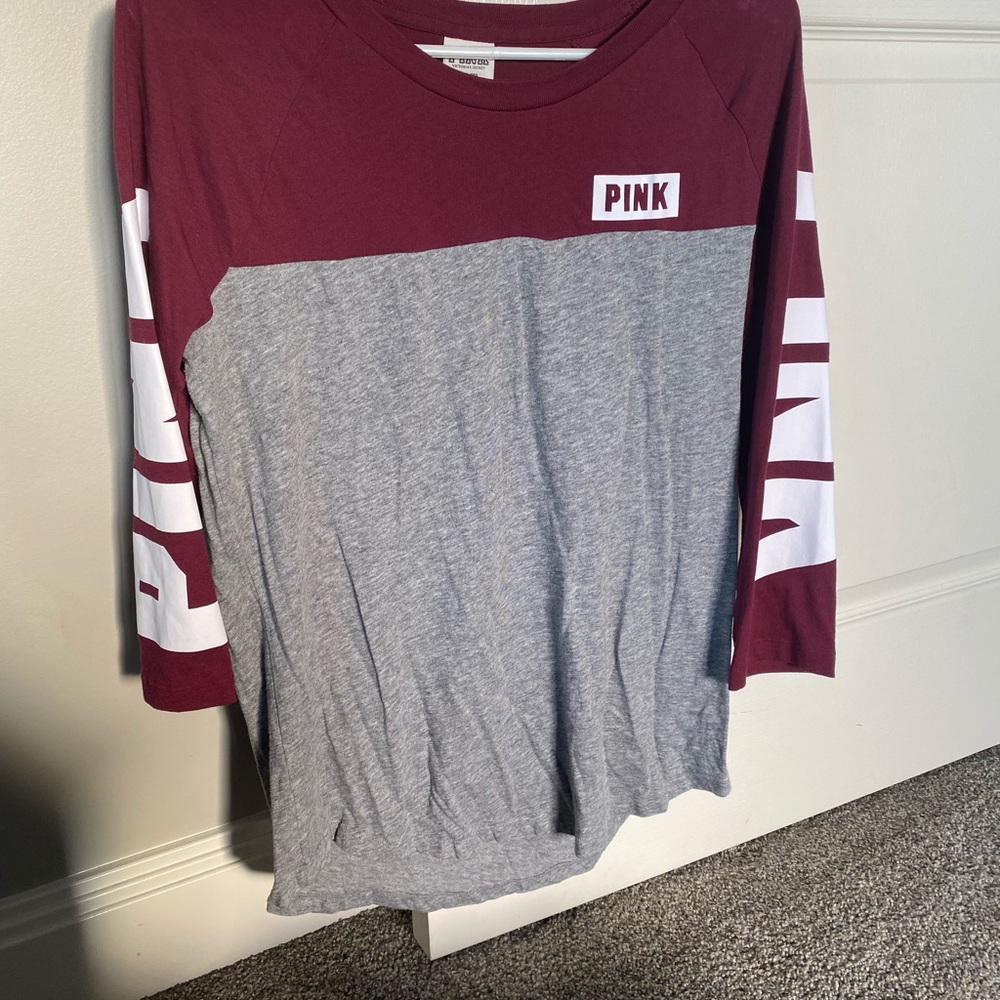 Victoria’s Secret Pink 3/4 sleeve sz M - Picture 3 of 7